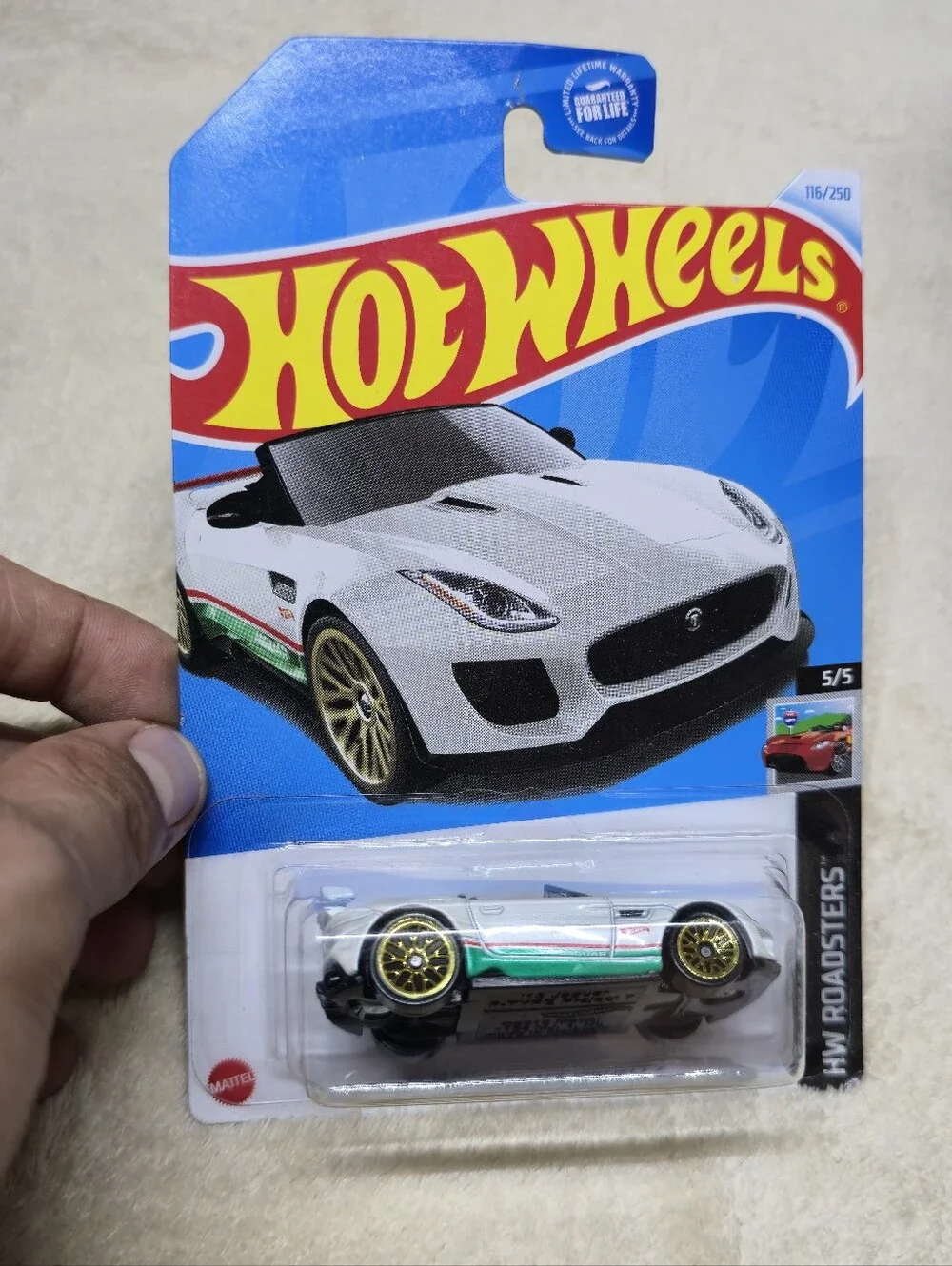 Hot Wheels 2024 HW Roadsters '15 Jaguar F-Type Project 7 116/250